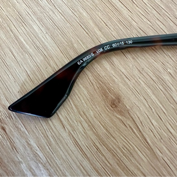 Authentic Emporio Armani Vintage Tortoise Women’s Classic Sunglasses 9685/S - Picture 9 of 11